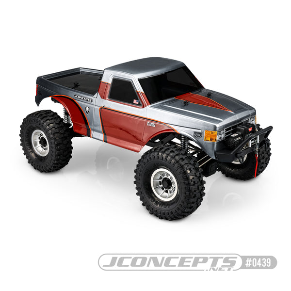 JC0439 JCI Tucked 1989 Ford F-250 - trail/scaler body (Traxxas TRX4 Sport, Enduro, Axial or any 12.3" wheelbase trucks)