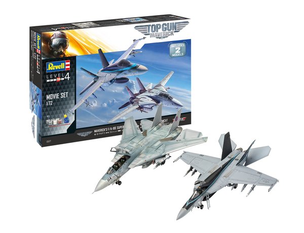 05677 - REVELL 1/72 TOP GUN MOVIES MODEL KIT GIFT SET