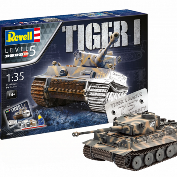 05790 REVELL Tiger I Tiger Ausf.E 75th Anniversary