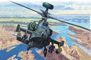 ITA080 ITALERI AH-64 D LONGBOW APACHE