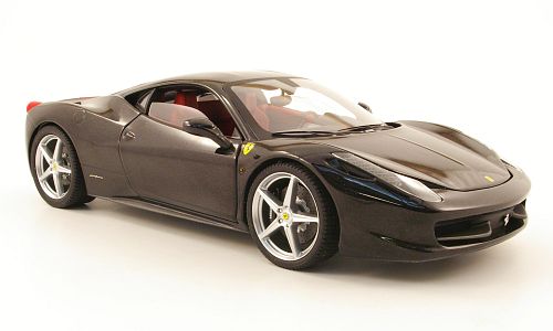 P9895 - MATTEL HOTWHEELS - FERRARI - 458 ITALIA 8C 2009 1/18  (P9895)
