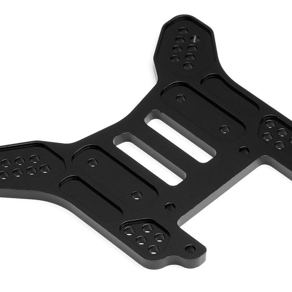 HPI101793 HPI REAR SHOCK TOWER 7075 4MM BLACK (TROPHY BUGGY)