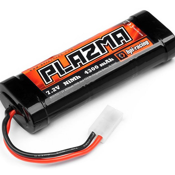 101933-HPI-PLAZMA-7.2V-4300MAH-NIMH-STICK-PACK-RE-CHARGEABLE-BATTERY