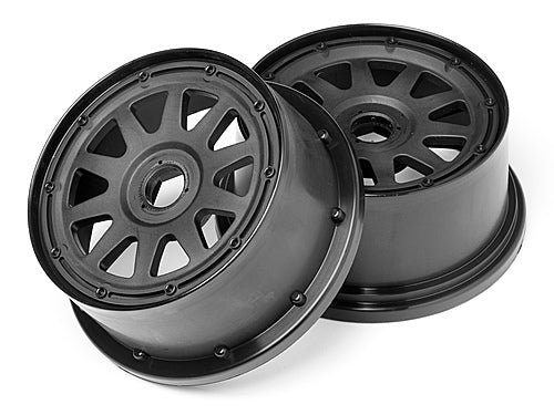 HPI104971 HPI Tr-10 Wheel Black (120x65mm/-10mm Offset)