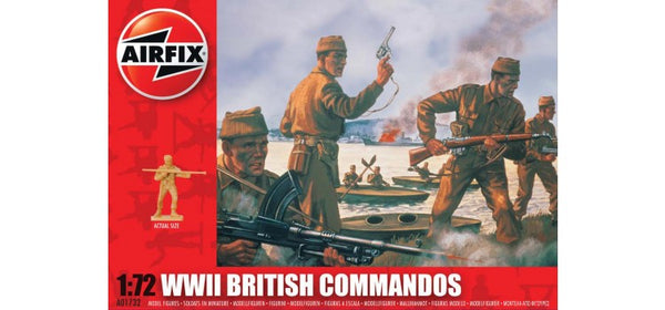 AIRFIX WWII British Commandos 1:72 A01732