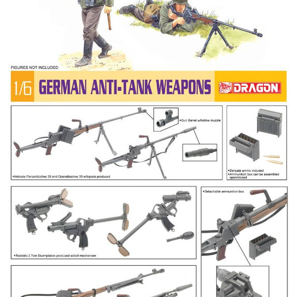 DRAGON 75014 1/6 German Anti-Tank Rifle