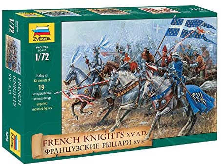 8036 ZVEZDA HEAVY KNIGHTS XV CENTURY