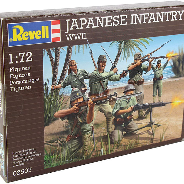 Revell 02507 World War II Japanese Infantry Soldier Figure Kit