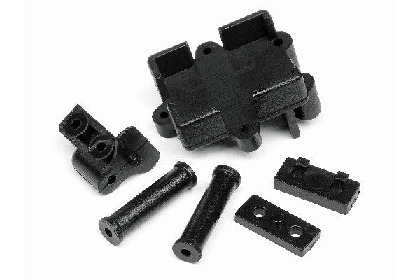 HPI 101108 STEERING SERVO MOUNTS & TRANSPONDER SUPPORT