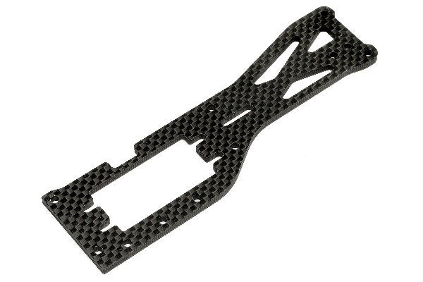101113 HPI UPPER CHASSIS/WOVEN GRAPHITE FOR TROPHY