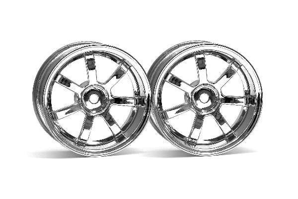 HPI 3317 RAYS GRAM LIGHTS 57S-PRO WHEEL CHROME (6MM OFFSET)