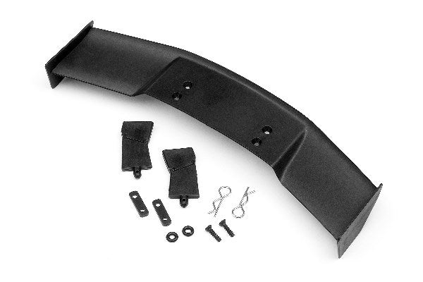 HPI85288 GT WING SET (TYPE D/10TH SCALE/BLACK