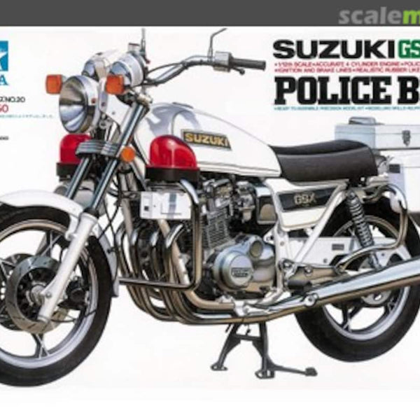 14020 TAMIYASUZUKI GSX750 POLICE BIKE