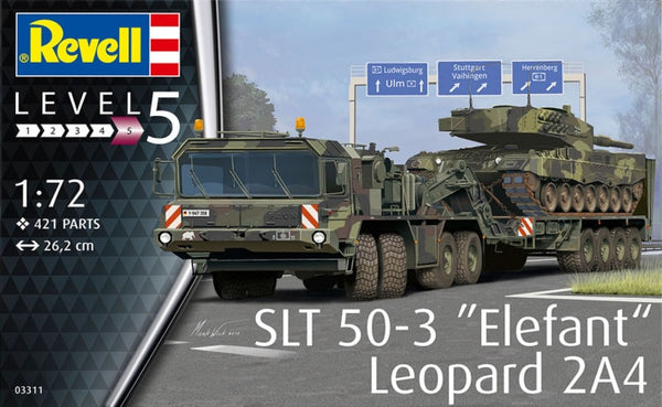 Revell 03311 1/72 SLT 50-3 'Elefant' & Leopard 2A4