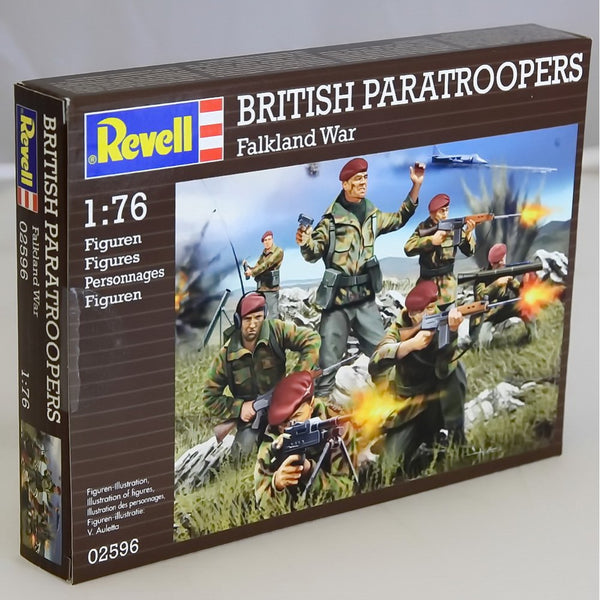 Revell 02596 British Paratroopers Falkland War 1:76 - Modeltune