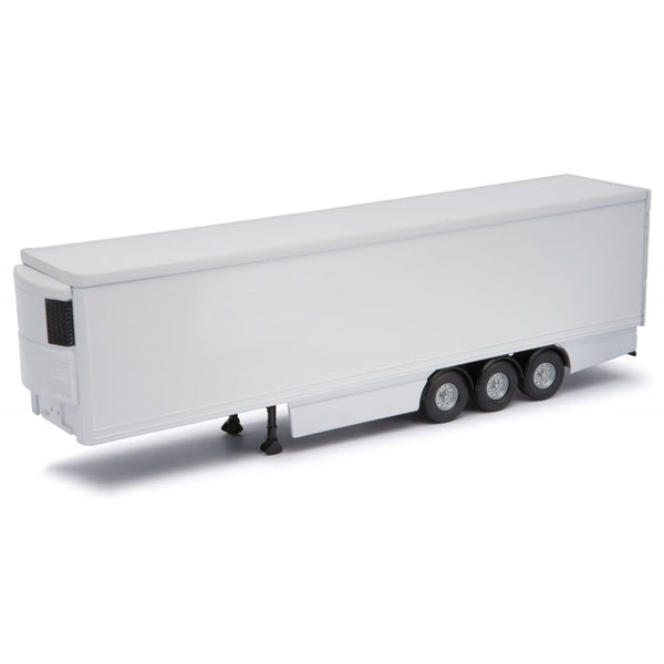 Corgi 1/50 Scale CC19912 - Tri Axle Fridge Trailer with Skirts - White