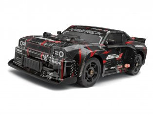 Maverick 150352 QuantumR Muscle Car Body - Black/Red