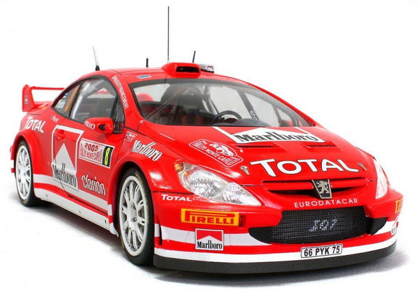 24285 1:24 Tamiya Peugeot 307 WRC Monte Carlo 2005