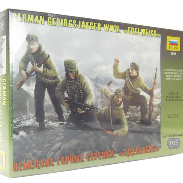 Z3599 ZVEZDA GERMAN GEBIRGSJAEGER WW11