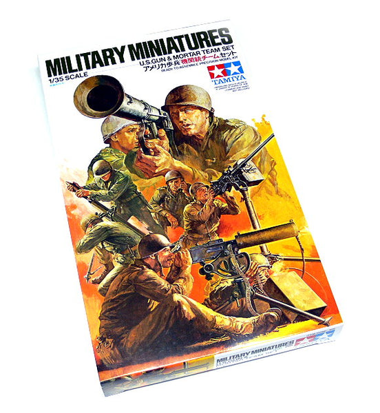 35086 Tamiya U.S. Gun & Mortar Team 1:35