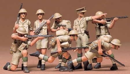 Tamiya 35032 British Eight Army Infantry "Desert Rat"