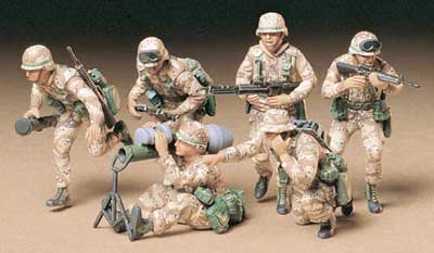 Tamiya 35153 U.S. Modern Figures Desert