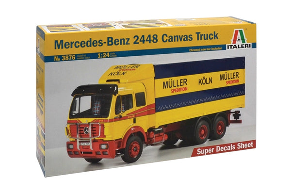 Mercedes-Benz 2448 Canvas Truck Italeri 3876 1:24