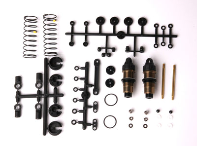 94500021 PR RACING 12.8x39.5mm Rear Shock Set (low friction coating) for S1V4R & SB401