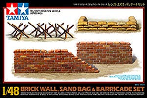32508 TAMIYA BRICK/SANDBAG/BARRICADE SET