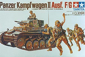 35009 TAMIYA GERMAN PANZERKAMPFWAGEN II 1/35