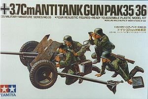 35035 TAMIYA GERMAN 37MM ANTI-TANK GUN PAK 35/36