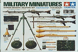 35111 TAMIYA GERMAN INFANTRY WEAPONS