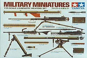 35121 TAMIYA U.S. INFANTRY WEAPONS