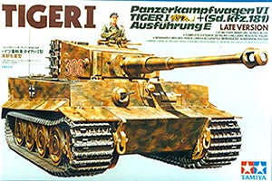35146 TAMIYA PANZERKAMPFWAGEN VI TIGER 1 AUSFURUNG