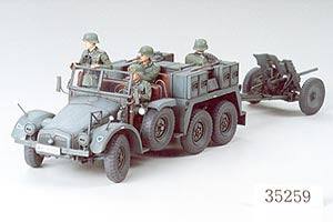 35259 TAMIYA KRUPP TOWING TRUCK WITH 37MM PAK