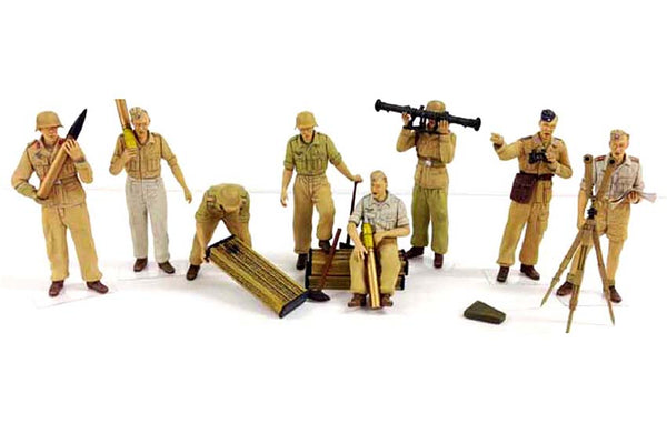 35343 TAMIYA 1/35 AFRICA LUFTWAFFE ARTILLERY CREW