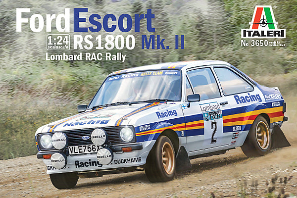 ITALERI 3650 1/24 FORD ESCORT RS1800 MKII RAC