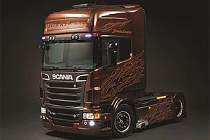 ITA3897 SCANIA R BLACK AMBER