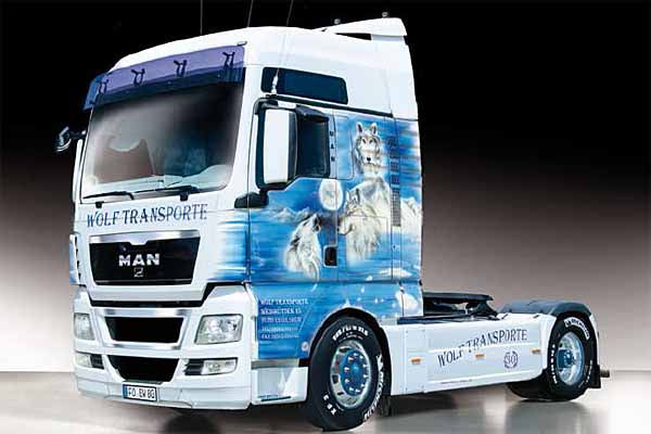 ITALERI 3921 MAN TGX XXL WOLF TRANSPORTE
