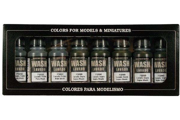 Vallejo 73998 WASHES SET /8