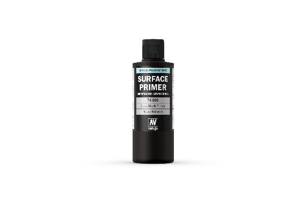 74660 AUXILIARY GLOSS BLACK PRIMER, 200ML