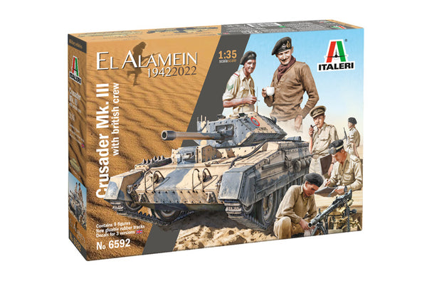 6592 Crusader Mk. III with British Crew El Alamein