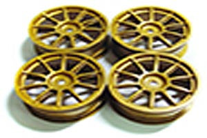 51022 TAMIYA M NARROW 10 SPOKE WHEELS
