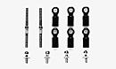 53300 TAMIYA TL01 TURNBUCKLE TIE-ROD SET