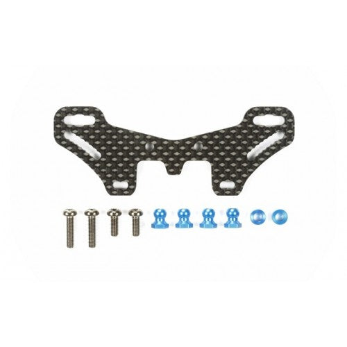 54633 Tamiya TT02S Carbon Damper Stay Rear