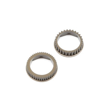 TLR332062 Team Losi Racing Aluminum Gear Diff Pulley Set: 224/2.0
