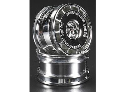 HPI Mini Dish Wheels (Chrome) HPI3642