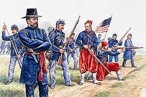 ITALERI ITA6012 UNION INFANTRY and ZUAVES