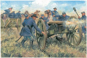 ITA6038 ITALERI AMERICAN CIVIL WAR UNION ARTILLERY