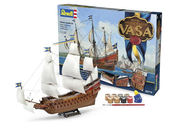05719 - REVELL GIFT-SET ROYAL SWEDISH WARSHIP VASA